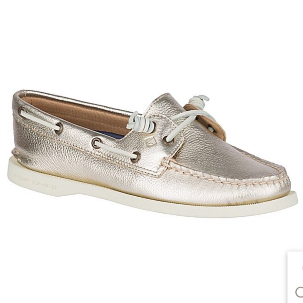 Sperry Top Sider Original Vida Boat Shoe, Platinum